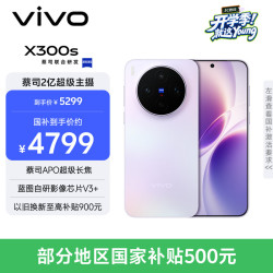 vivo X300s 5G手机 12GB+256GB 梦核紫