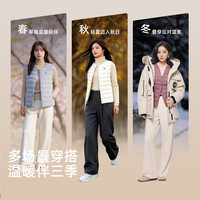 雪中飞 女式内穿马甲 宝石黑 S码 160/84A
