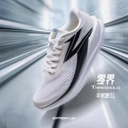 361° 361半时跑SL男跑步鞋2026秋季新款网面透气跑鞋减震有氧运动鞋男