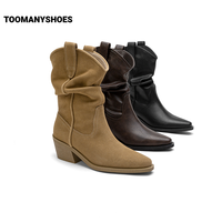 TOOMANYSHOES 骑士靴 女靴
