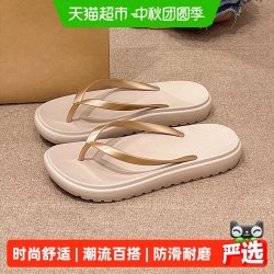 利达妮 人字拖鞋女款2026新款防滑游泳夏季外穿夹脚凉拖海边沙滩鞋
