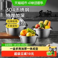 88VIP：炊大皇 多规格不锈钢盆 20cm