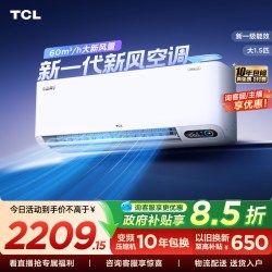 TCL 小蓝翼II系列 D-SWA11Bp(B1) 新一级能效 壁挂式空调