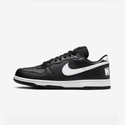 NIKE 男鞋BIG NIKE黑白熊猫低帮复古休闲板鞋轻便运动鞋IO4224-201