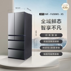 Panasonic NR-F658WX-X5 风冷多门冰箱 636L