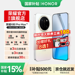 荣耀 X80 Pro Max 5G手机 12GB+512GB 月影白