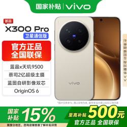 vivo X300 Pro 5G手机 12GB+256GB 旷野棕
