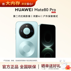 华为 Mate 80 Pro 12GB+256GB 云杉绿 5G手机