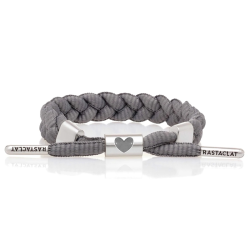 RASTACLAT I LOVE U 情人节限定灰男生款编织手链 RC52022