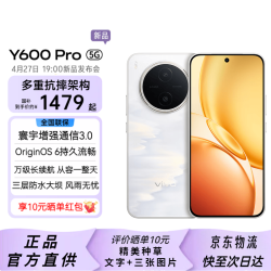vivo Y600Pro 10200mAh蓝海电池 浮光金 8GB+256GB 手机