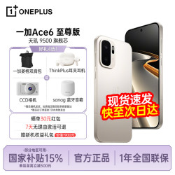 一加 Ace 6 至尊版 手机 16GB+1TB 金属风暴