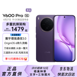 vivo Y600Pro 10200mAh蓝海电池 星曜紫 8GB+128GB 5G手机