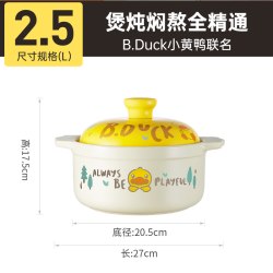 炊大皇 XHY 小黄鸭 砂锅