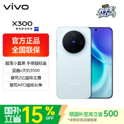 vivo X300 5G手机 16GB+256GB 自在蓝