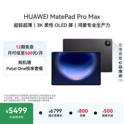 华为 MatePad Pro Max 13.2英寸 3K OLED屏 12GB+256GB 深空灰 平板电脑