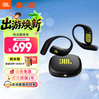 JBL Endurance Zone 真无线挂耳式蓝牙耳机 峡谷绿