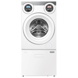 美的 MD11DDEX 洗烘一体+3KG洗鞋机 白色 11kg 套装