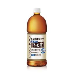 三得利 乌龙茶无糖大瓶1.25L*6瓶整箱装 0糖0卡清爽解腻