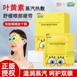萱草 蒸汽眼罩叶黄素草本润目遮光睡眠眼罩 10片