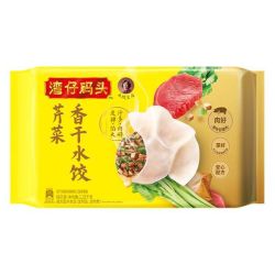 湾仔码头 香干芹菜猪肉水饺 1320g/66只