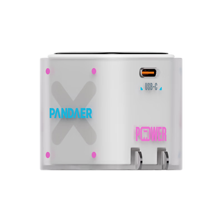 PANDAER 60W GaN屏显充电器 白色