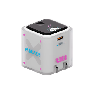 PANDAER 60W GaN屏显充电器 白色