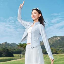 特步 女士轻薄风衣夏季透气运动外套户外综训跑步服