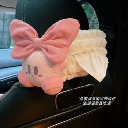 新款车载纸巾盒汽车内挂式星之卡比可爱车内用收纳卫生纸盒高抽纸