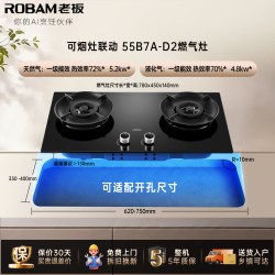 老板 薪火系列 JZT-55B7A-D2 嵌入式燃气灶 天然气