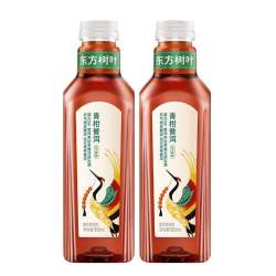 农夫山泉 东方树叶 复合茶饮料 0糖0脂0卡 无糖饮料 整箱装 过节 青柑普洱茶900ml*12瓶