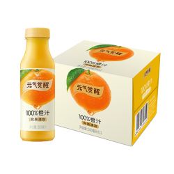 统一 元气觉醒 100%葡萄汁 300ml*12瓶