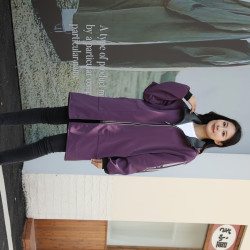 加绒加厚防风保暖成人松弛感围裙防水防油新款摇粒绒男女外穿罩衣