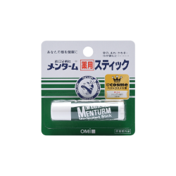 MENTURM 薄荷润唇膏4g干裂起皮干燥上火清凉补水清爽保湿