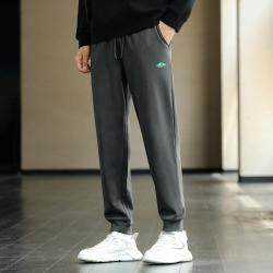 拓路者 春秋款椭圆户外山峰标印花图案男式显高显瘦休闲裤运动长卫裤