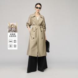 娅丽达 气质百搭休闲风衣女上衣2026秋款