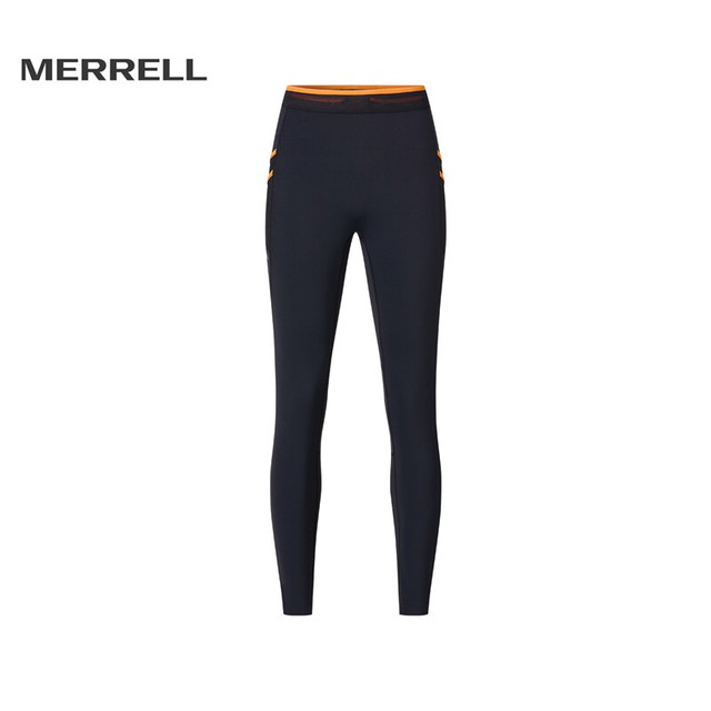 MERRELL 户外运动裤女士新款舒适休闲松紧腰爬山越野紧身长裤