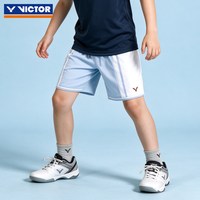 VICTOR 羽毛球服胜利青少年吸湿排汗透气易干运动短裤R67207