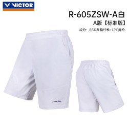 VICTOR 雅思二代victor胜利羽毛球短裤郑思维专属男款运动训练跑步605ZSW