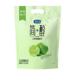 君乐宝 简醇 0蔗糖酸奶 青柠味 100g*10袋
