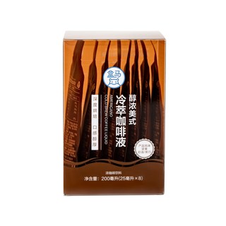 盒马 醇浓美式冷萃咖啡液