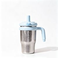 COSTA 咖世家 保温杯巨无霸迷你版钛杯 女水杯学生吸管冰霸杯 撞了个大运 860ml