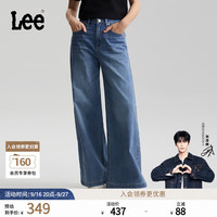 Lee 宽松阔腿设计 女士牛仔裤 24