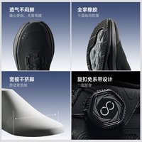 安踏 神行PRO丨防滑耐磨减震男训练鞋新款轻便黑色商务通勤运动鞋