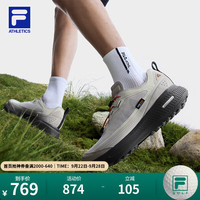 FILA 黄景瑜同款FILA斐乐柔云3户外鞋男鞋2025运动鞋越野跑鞋