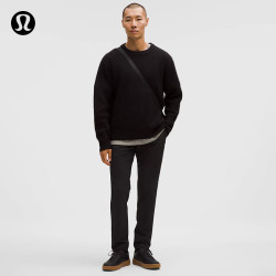 lululemon 丨New Venture 男士珠地长裤 *常规款 LM5AZTS 黑色 33