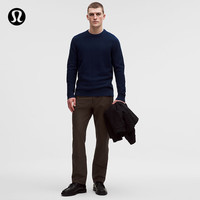 lululemon 丨EasyFive™ 男士五袋款经典剪裁直筒长裤 30L LM5BI2S 胡桃棕 34