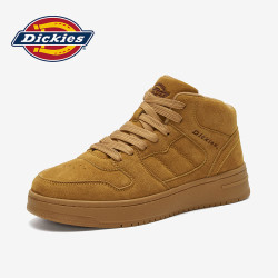 Dickies 面包鞋男鞋春秋季百搭复古休闲鞋男士厚底2026新款鞋子男生板鞋潮 棕色 39