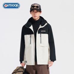 OUTDOOR PRODUCTS 加州云雀抓绒冲锋衣男三合一防风防泼水