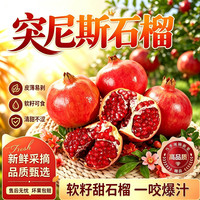 黄六爷 突尼斯软籽石榴 净重 4.5 斤精品果