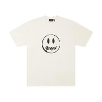 DREW HOUSE 水墨笑脸图案 纯棉 海军蓝 S 男士T恤